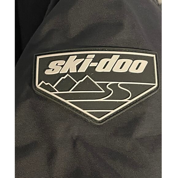 Ski-Doo Teens' Size 7 NEW Unisex Hooded Radiant Particle Jacket Black Green NWT - Picture 7 of 12